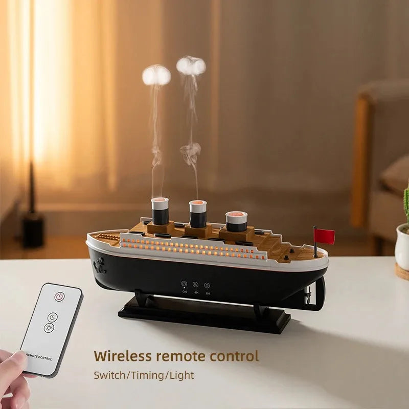 🛳️ Titanic Mist – Nostalgic Steam Diffuser