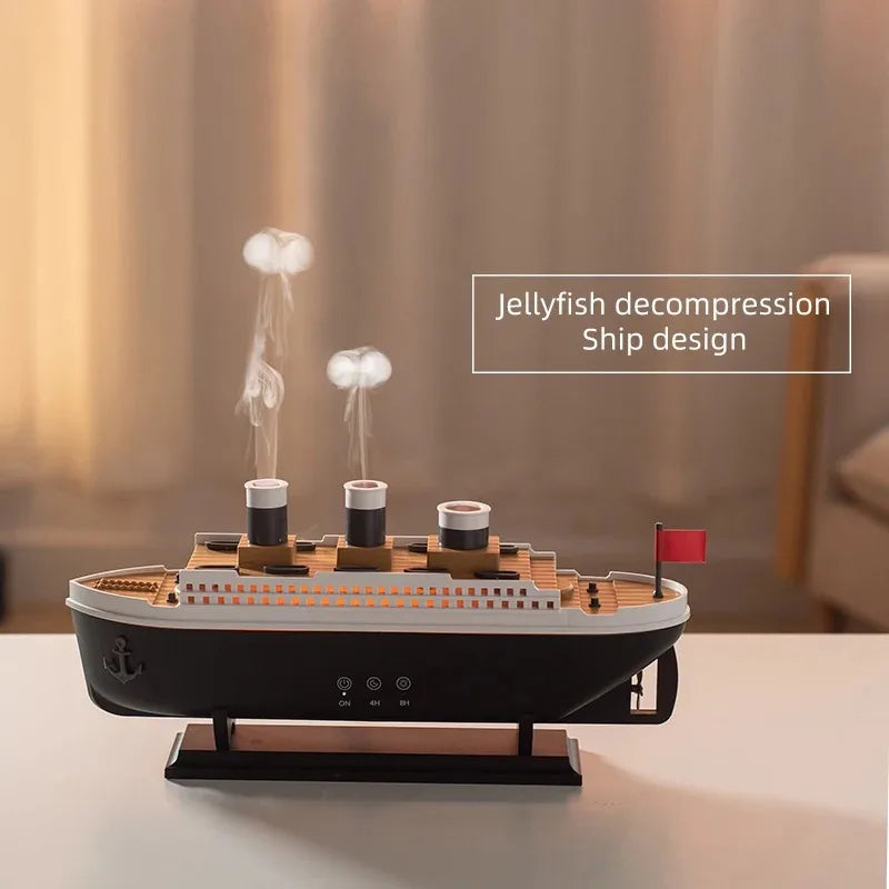 🛳️ Titanic Mist – Nostalgic Steam Diffuser