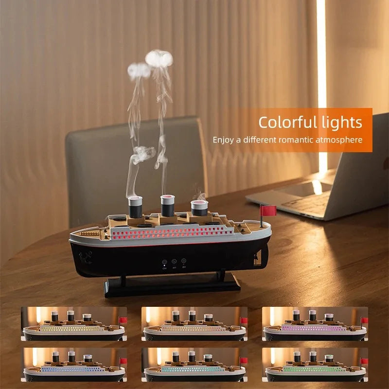 🛳️ Titanic Mist – Nostalgic Steam Diffuser
