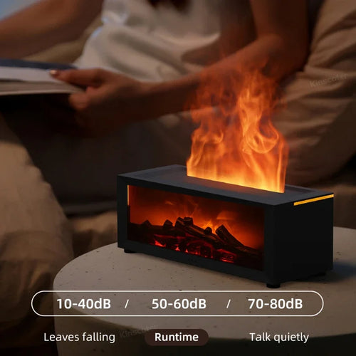 🔥EmberGlow – Flame Fireplace Mist Diffuser